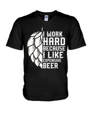 I like expensive beer V-Neck T-Shirt thumbnail