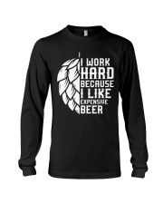 I like expensive beer Long Sleeve Tee thumbnail