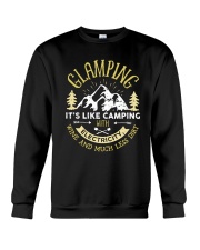 GLAMPING - CAMPING WITH ELECTRICITY Crewneck Sweatshirt thumbnail