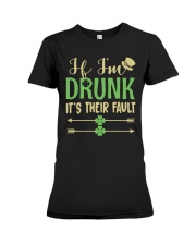THEIR FAULT Premium Fit Ladies Tee thumbnail