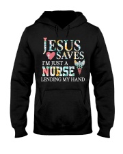 NURSES LENDING HANDS Hooded Sweatshirt thumbnail