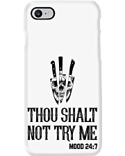 THOU SHALT NOT TRY ME Phone Case tile