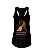 SOLIDARITY IS MANDATORY Ladies Flowy Tank tile