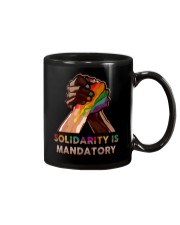 SOLIDARITY IS MANDATORY Mug tile