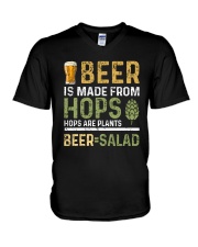 BEER IS MADE FROM HOPS V-Neck T-Shirt thumbnail