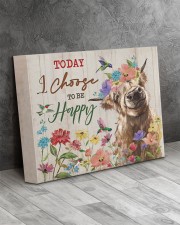 Today I choose to be happy 14x11 Gallery Wrapped Canvas Prints aos-canvas-pgw-14x11-lifestyle-front-08