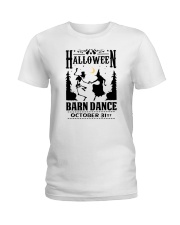 HALLOWEEN BARN DANCE Ladies T-Shirt thumbnail