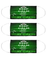 KEEP CALM Cloth Face Mask - 3 Pack front