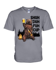 SHUH DUH FUH CUP V-Neck T-Shirt thumbnail