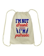 I'M PATRIOTIC Drawstring Bag tile