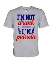 I'M PATRIOTIC V-Neck T-Shirt tile