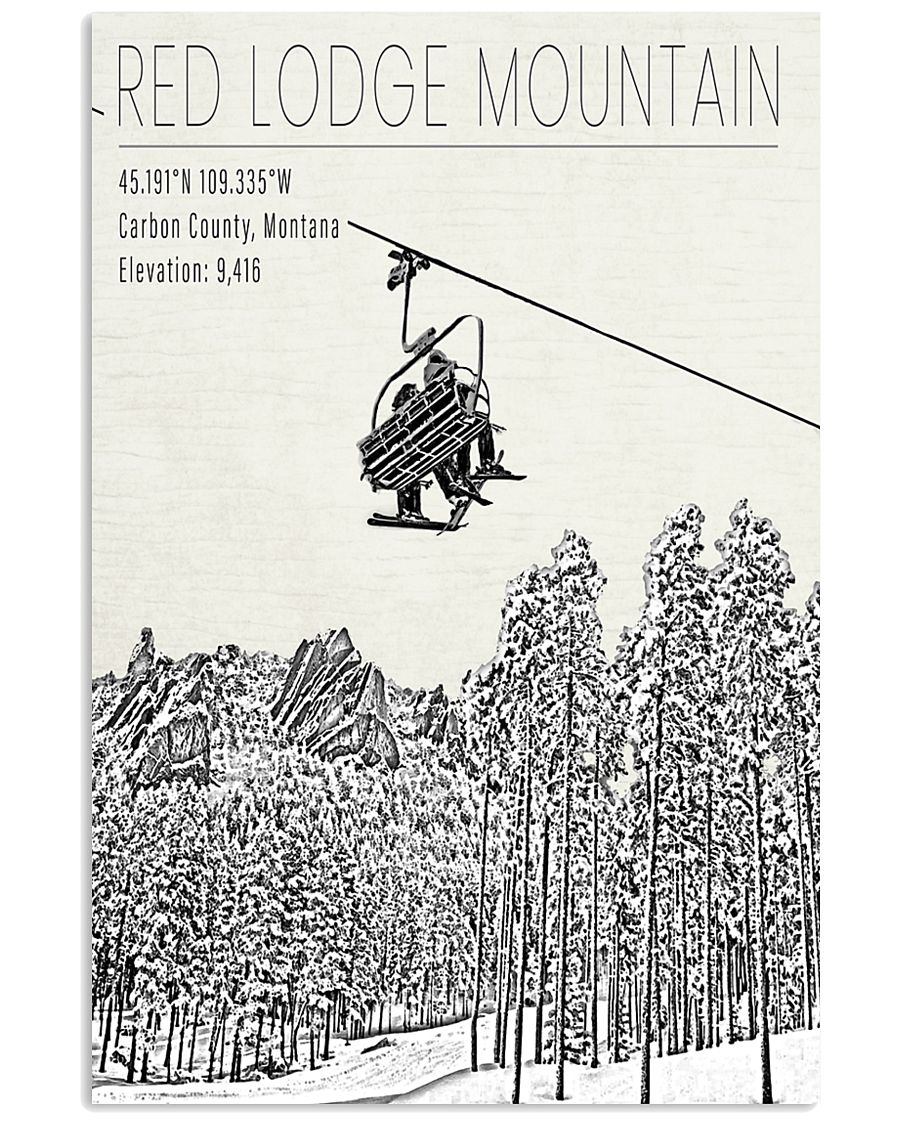 RED LODGE MOUNTAIN POSTER 16x24 Poster