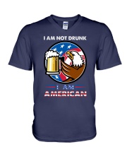 NOT DRUNK V-Neck T-Shirt thumbnail