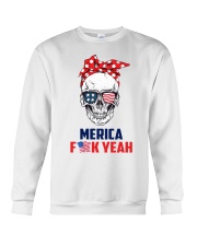 MERICA SKULL Crewneck Sweatshirt thumbnail