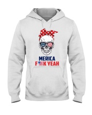 MERICA SKULL Hooded Sweatshirt thumbnail