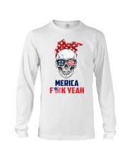 MERICA SKULL Long Sleeve Tee thumbnail