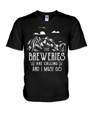 And I must go V-Neck T-Shirt thumbnail