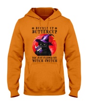 Buckle Up Cat Hooded Sweatshirt thumbnail