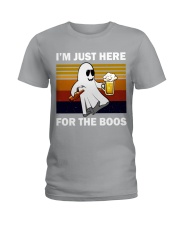 Just Here For The Boo Cool Ladies T-Shirt thumbnail