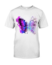 SHE BECAME A BUTTERFLY Classic T-Shirt front