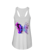 SHE BECAME A BUTTERFLY Ladies Flowy Tank thumbnail