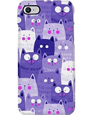 PURPLE CAT - DRESS 3D Phone Case thumbnail