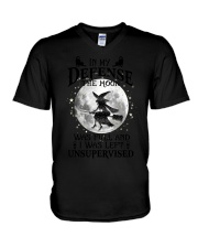 In my defense V-Neck T-Shirt thumbnail