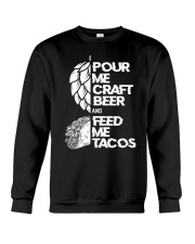 Pour me craft beer Crewneck Sweatshirt tile