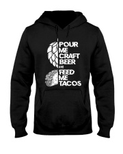 Pour me craft beer Hooded Sweatshirt tile