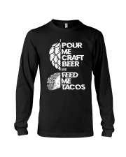 Pour me craft beer Long Sleeve Tee tile
