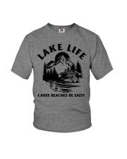 LAKE LIFE CAUSE BEACHES BE SALTY Youth T-Shirt thumbnail