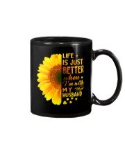 LIFE BETTER WITH SUNFLOWER Mug thumbnail