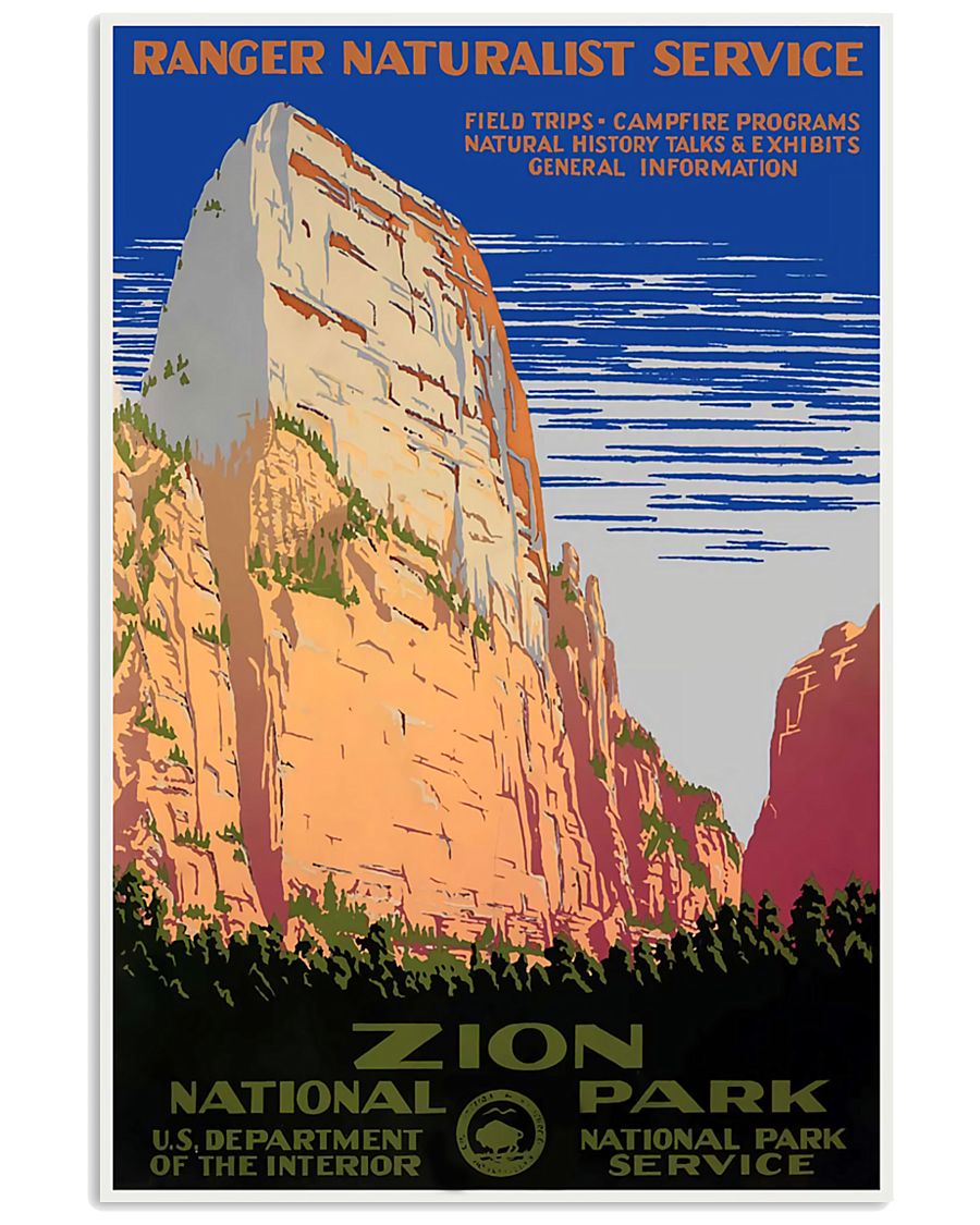 ZION NATIONAL PARK 11x17 Poster