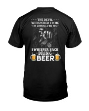 I whisper back Classic T-Shirt back
