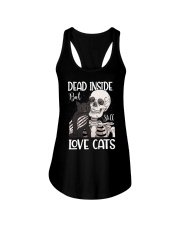 Love cats 2 Ladies Flowy Tank thumbnail