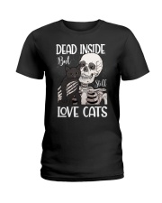 Love cats 2 Ladies T-Shirt thumbnail