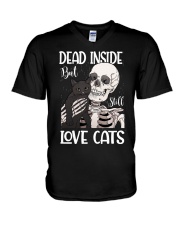 Love cats 2 V-Neck T-Shirt thumbnail