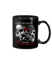 I AM CRAZY SKULL T-SHIRT Mug thumbnail
