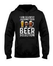 I'M SILENTLY JUDGING YOUR BEER SELECTION Hooded Sweatshirt thumbnail