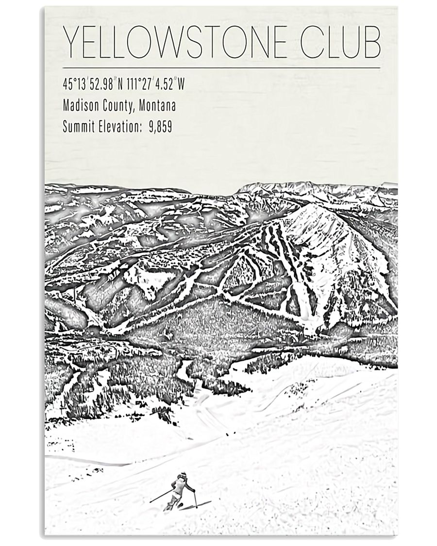 YELLOW STONE POSTER 11x17 Poster