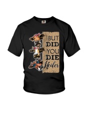 DID YOU DIE Youth T-Shirt thumbnail