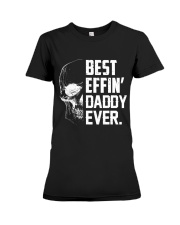 THE BEST DADDY Premium Fit Ladies Tee tile