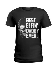 THE BEST DADDY Ladies T-Shirt tile