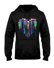 COLOR HEART SKULL Hooded Sweatshirt thumbnail