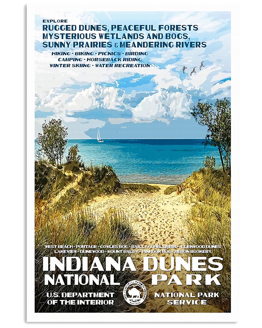 INDIANA DUNES 11x17 Poster