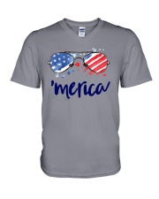 Great shirt for Independence Day V-Neck T-Shirt thumbnail