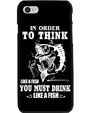 DRINK LIKE A FISH Phone Case tile