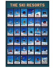 SKI RESORTS POSTER 16x24 Poster front