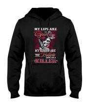 My lips are gun Hooded Sweatshirt thumbnail