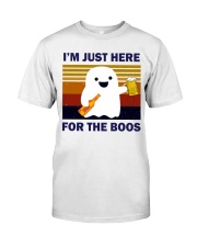 JUST HERE FOR THE BOOS Premium Fit Mens Tee thumbnail